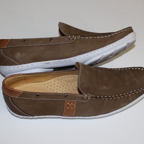 SANDRO MOSCOLONI DARON TAUPE SLIP ON SHOES main image 4